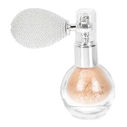 Produktbild: MUSISALY 1Stk Glitzer sprühen Glitzerspray für Haare und Körper Hochglanzspray haarglitzersträhne haar glitzersteine sprühflasche Textmarker-Pudersprüher Haar-Körper-Puder-Dekor Plastik