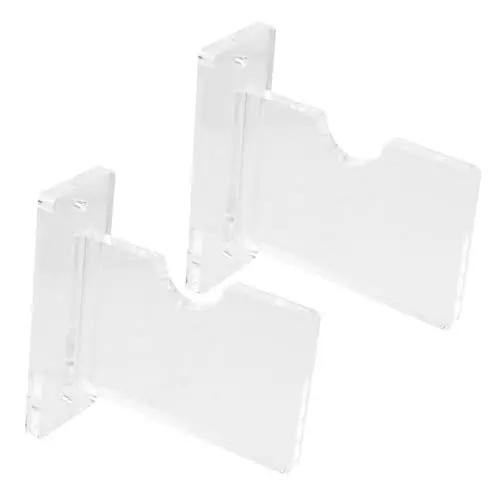 Produktbild: MUSISALY Angelrutenhalter Wand Acrylmaterial Robust Und Praktisch Wandmontage Angelrutenständer Schlichtes Design Aufbewahrungsregal Organisiert Angelruten