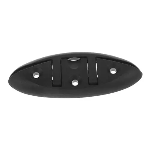 Produktbild: MUSISALY 1 Satz Anhängerkupplung für Marineyachten Yacht-Nylonklemmen Schiff-Seilklemmen Schiffssäule Yachtausrüstung Yachtzubehör Metallklampe Bootsklampe Bootszubehör Edelstahl Black