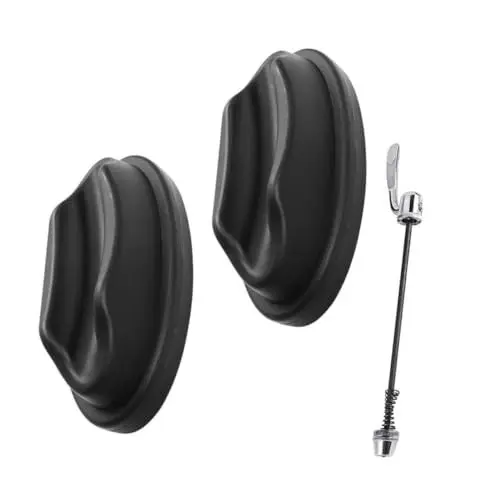 Produktbild: MUSISALY Riser für Bike 1 Set Vorderrad Riser Block Quick Release Ebene für Turbo-Trainer Fahrrad Zubehör