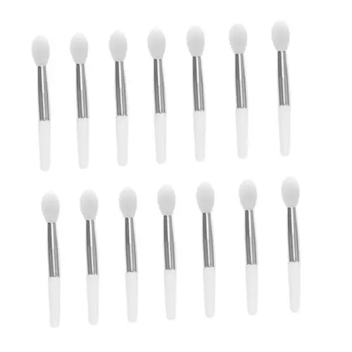 Produktbild: MUSISALY 1 Satz Lipgloss-Pinsel Lippenpeeling Make-up-Lippenpinsel Mini-Lippenstift kosmetikpinsel makeup brushes lippen tint Lippenstiftpinsel aus Silikon Lidschatten Pinsel Kieselgel Weiß