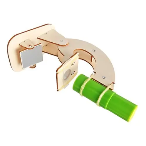 Produktbild: MUSISALY 1 Satz Mikroskop Spielzeug Kinder DIY Spielzeug Wissenschaftliches Experimentierset Kleines Mikroskopspielzeug Aus Holz DIY-bastelspielzeug Intelligenz-DIY-Spielzeug Hölzern