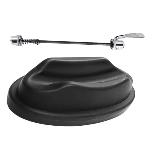 Produktbild: MUSISALY 1 Satz Mountainbike-Zubehör sitzpouf sitztruhe Fahrradtrainer Zubehör Bike Accessories Indoor Fahrradtraining Matte für stationäres Fahrrad Fahrradmatte Fahrrad-Radhalter Plastik