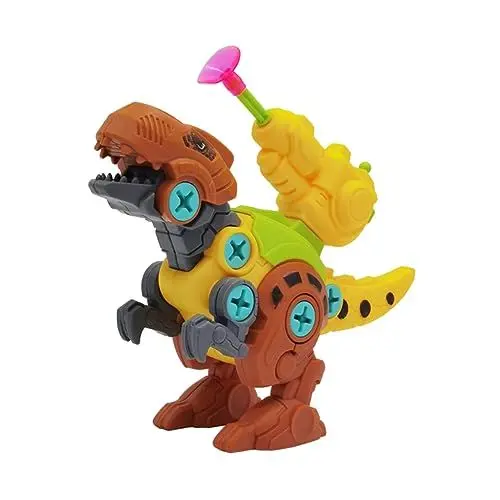 Produktbild: MUSISALY 1 Stück DIY Dinosaurier-Form Spielzeug Unfertiges Modell Kunststoff Kinderspielzeug Bruchfest