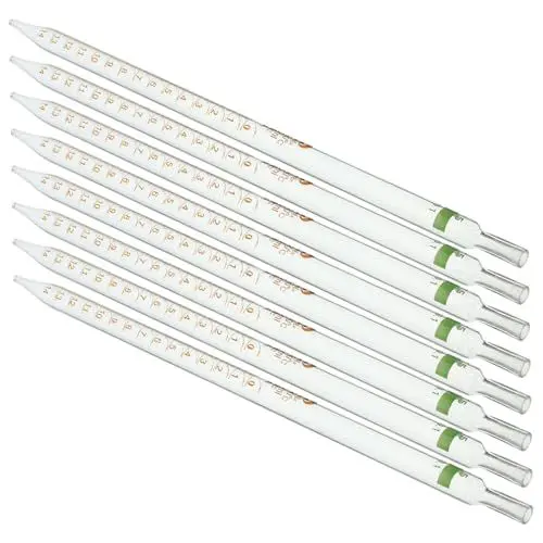 Produktbild: MUSISALY Präzise Messskala Pipette 20 Stück Glaspipette für den Laborgebrauch Pipette mit gerader Spitze für Medizinkunst