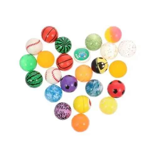 Produktbild: MUSISALY 24 Stück Gummi Hüpfbälle Anti-Stress-Spielzeug Für Kinder Stark Belastbar Und Geruchsneutral