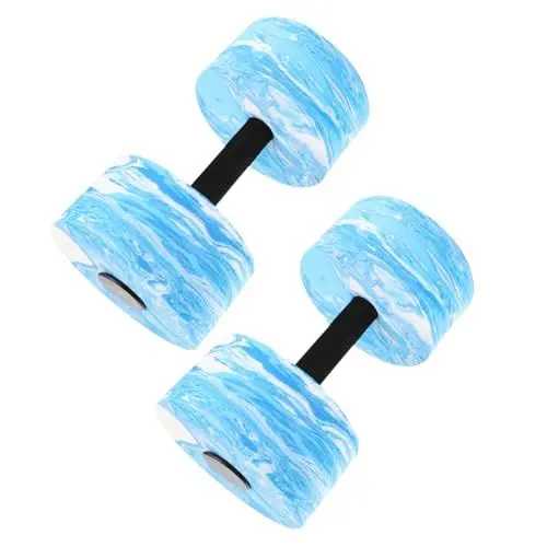 Produktbild: MUSISALY 2stücke Wasser Hantel Gewichte Für Pool Wasser Hanteln Pool Gewichte Übung Workouts Trainingsgewichte Für Schwimmübungen Pull Buoy Zum Schwimmen