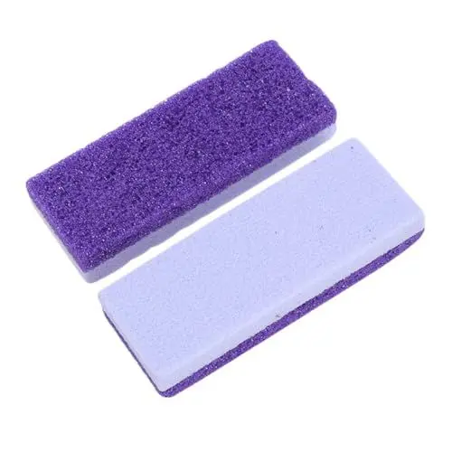 Produktbild: MUSISALY 2St fußpflege schrubber Entferner natürlicher Bimsstein fußbimsstein für füße harte haut Fußpeeling Stein hornhautentfernung callus remover werkzeug Fuß Bimsstein Fußfeile Violett
