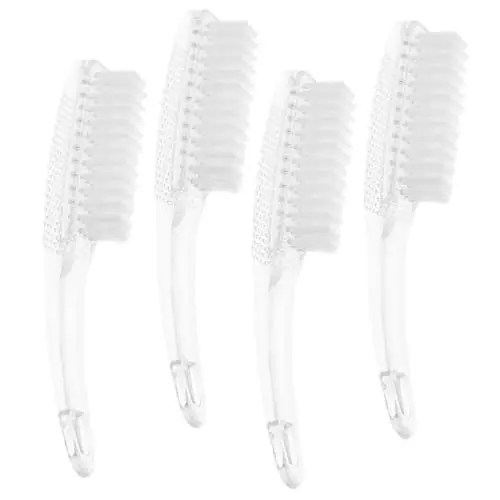 Produktbild: MUSISALY 4 Stück Nagelbürste Für Fingernägel Maniküre Bürste Nagelpeeling Bürste Für Heimgebrauch Reinigungsbürste Für Nägel Ideal Für Maniküre Und Pediküre