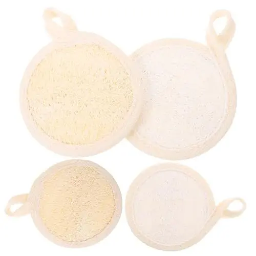 Produktbild: MUSISALY Gesichtspeeling-pad 4-teiliges Set Sanfter Gesichtsschrubber Weicher Luffa Sicher Und Bequem Für Die Gesichtsreinigung