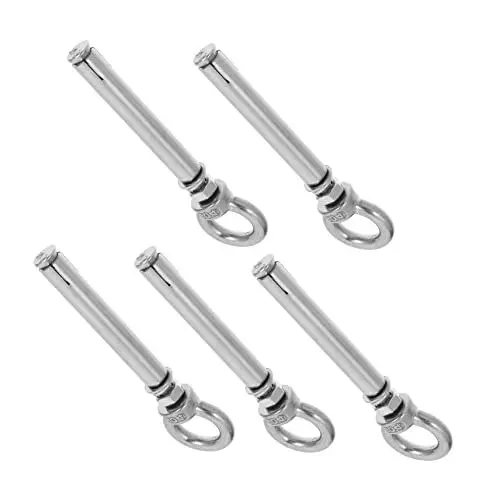 Produktbild: MUSISALY Edelstahl-expansionsösenschrauben Mit Ring Hebebolzen Für Motoren Und Schaltschränke Rostfreie Ringschrauben Als Befestigungselemente
