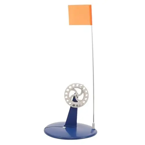 Produktbild: MUSISALY Outdoor Angling Eisfischen Flagge Tragbare Angel-markierung Automatische Tip-up Funktion Perfektes Zubehör Für Winterangeln Und Freizeitaktivitäten