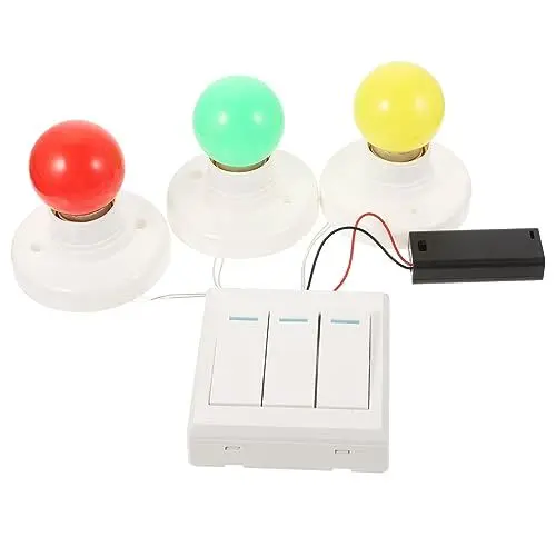 Produktbild: MUSISALY Busy-Board-zubehör Elektronisches Lernspielzeug Knopfspielzeug Montessori Reisespielzeug Montessori Beschäftigtes Brettspielzeug Lustiges Beschäftigtes Brett Elektronisches Bauteil