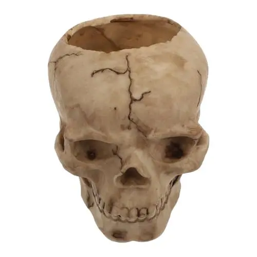 Produktbild: MUSISALY Halloween Dekoration Tischvase Design Blumenvase Kunstharz Für Zuhause Blumenbehälter Kreativ Halloween-deko Blumentopf Deko Halloween