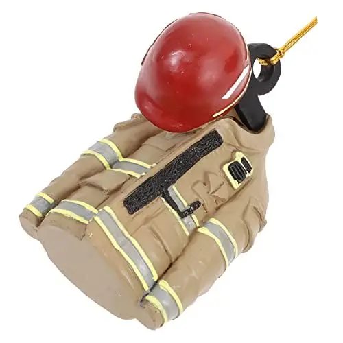 Produktbild: MUSISALY Feuerwehrmann Kleidung Ornament Für Weihnachten Kreative Dekoration Für Baum Und Fenster Robustes Material Festliche Deko Für Zuhause Garten Und Partys