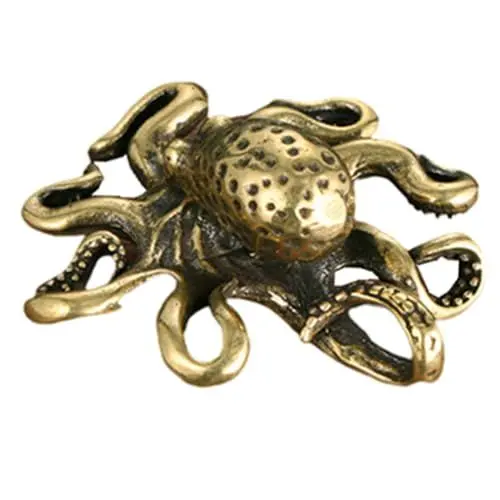 Produktbild: MUSISALY Küstendekor – Fröhlicher Trauriger Oktopus Ornament Oktopus-Spielzeug