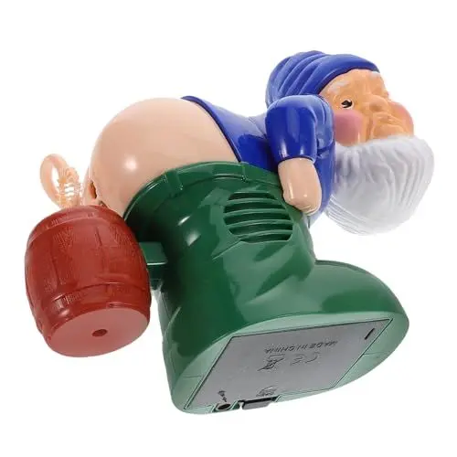 Produktbild: MUSISALY Parodie-blasenmaschine Weihnachtsblasenmaschine Furzender Weihnachtsmann, Blasengebläse Seifenblasenmaschine Im Freien Seifenblasenmacher in Handform Plastik Blue