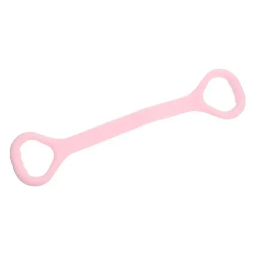 Produktbild: MUSISALY Elastisches Widerstandsband Mit Griff Für Fitnessbänder Leichte Dehnübungen
