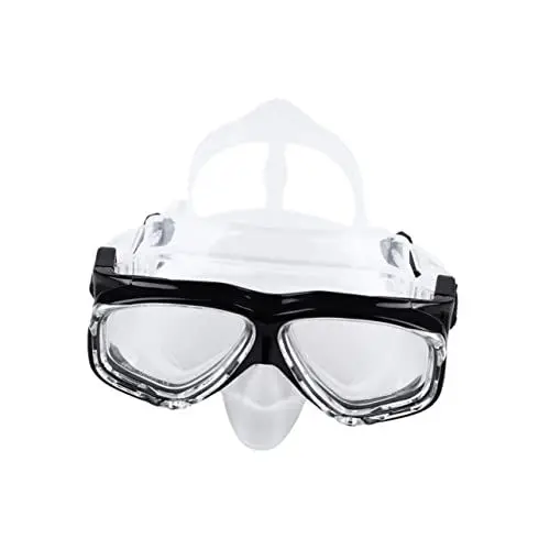 Produktbild: MUSISALY Gehärtetes Glas Schwimmbrille Uv-Schutz Taucherbrille Klar Wassertauchbrille Langlebig Schwimmbrille Für Erwachsene Tauchzubehör