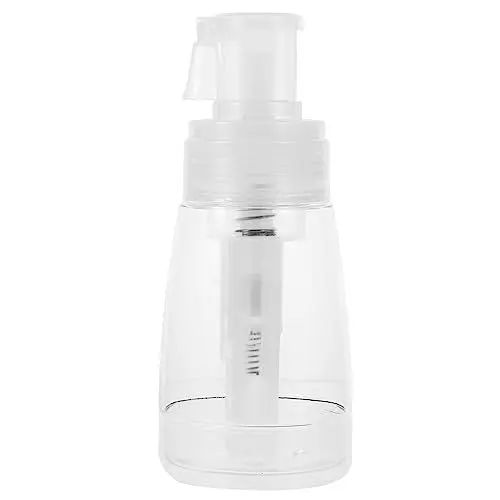 Produktbild: MUSISALY sprühflasche haarpuder spray haarspray Flasche Trockenshampoo leer sprühen spritzspachtel behälter Pulversprüher Sprühspender für trockenes Pulver Plastik Transparent