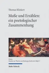 Produktbild: Muße und Erzählen: ein poetologischer Zusammenhang: Vom 