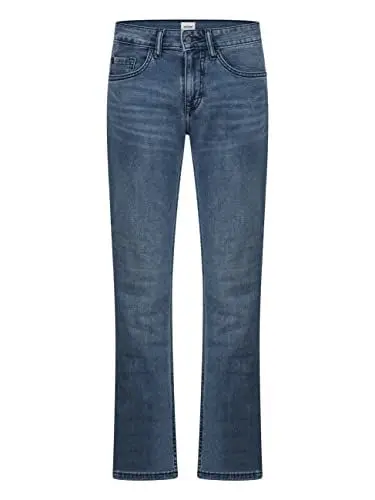 Produktbild: MUSTANG Damen Jeans Sissy Straight Fit Jeanshose Denim Stretch Hose Pants Basic Baumwolle Blau w27, Farbe:Medium (1013978-5000-682), Größe:27W / 32L