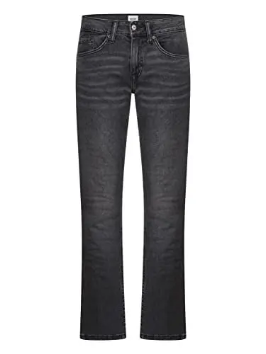 Produktbild: MUSTANG Damen Jeans Sissy Straight Fit Jeanshose Denim Stretch Hose Pants Basic Baumwolle Schwarz w27, Farbe:Medium (1013979-4000-682), Größe:27W / 34L