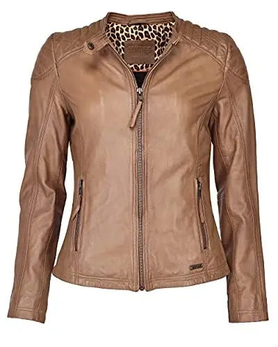 Produktbild: Mustang Damen Lederjacke Laura Cognac S