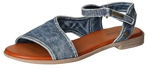 Produktbild: MUSTANG Damen Sandalen Jeansblau EU 40