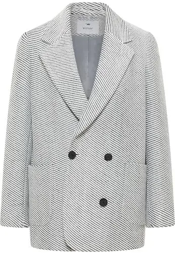 Produktbild: MUSTANG Damen Style Marlow Blazerjacke, Mid Grey Mélange 4140, S EU