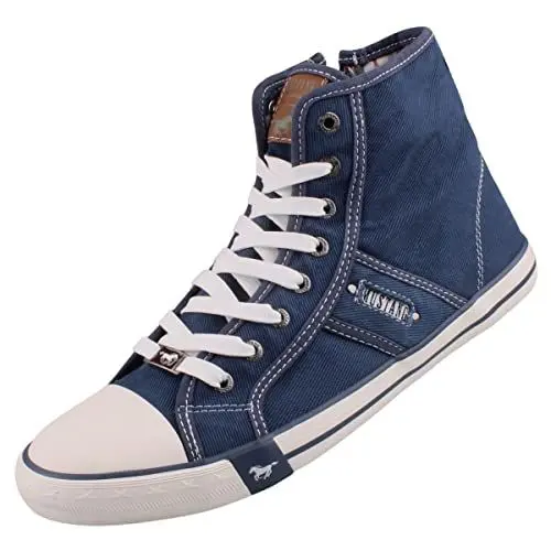 Produktbild: MUSTANG Herren High Top Sneaker Jeansblau EU 43