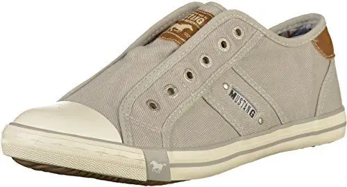 Produktbild: MUSTANG Herren Canvas Sneaker Grau, Schuhgröße:EUR 44