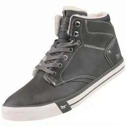 Produktbild: Mustang Herren High Top Sneaker Dunkelgrau EU 43