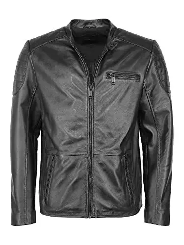 Produktbild: MUSTANG Herren Lederjacke 31022121 Black M