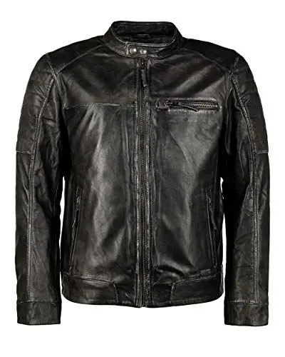 Produktbild: Mustang Herren Lederjacke James Anthrazit L