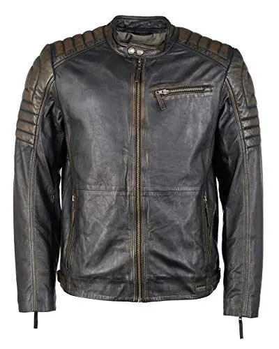 Produktbild: MUSTANG Herren Lederjacke Patrick Braun XXL