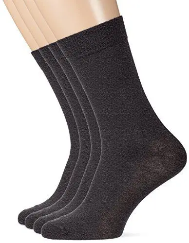 Produktbild: MUSTANG Herren Mu31001 Socken, Grau (Anthracite 8), 47-49 (4er Pack)