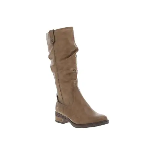 Produktbild: Mustang Damen 1293-616 Kniehohe Stiefel, Taupe, 36 EU