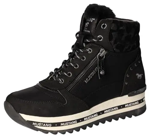 Produktbild: Mustang Damen 1364-503 Stiefelette, schwarz, 42 EU