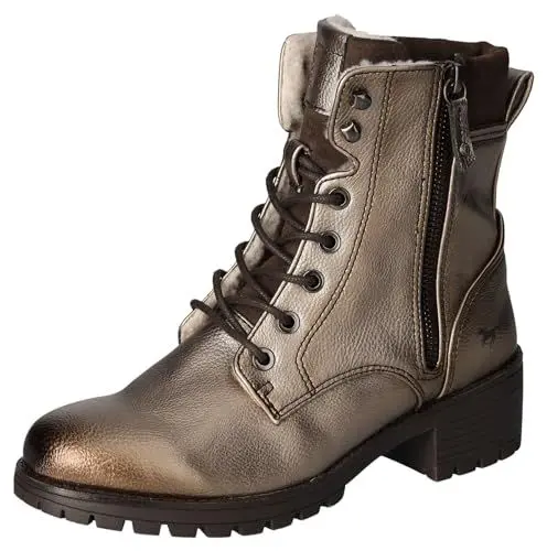 Produktbild: Mustang Damen 1435-617 Stiefelette, Gold, 36 EU
