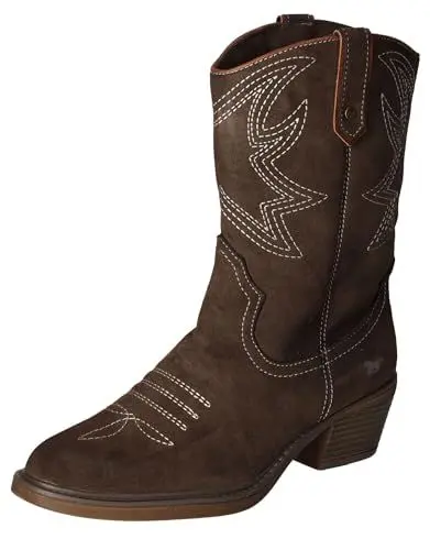 Produktbild: Mustang Damen 1478-503 Westernbooty, Dunkelbraun, 39 EU
