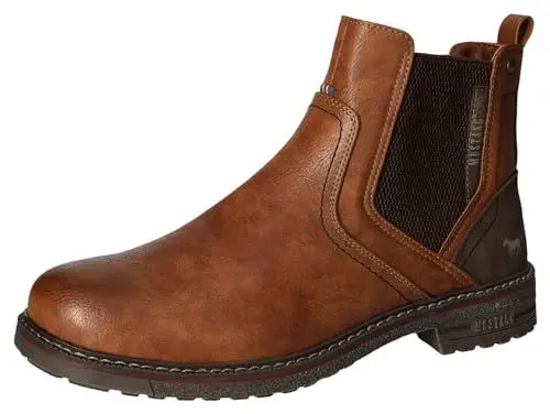 Produktbild: Mustang Herren 4201-502 Stiefelette, Cognac, 42 EU