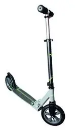 Produktbild: muuwmi Aluminium Scooter AIR – Tretroller, 205 mm, ABEC 7, für Kinder und Erwachsene, GS geprüft, höhenverstellbar, anthrazit