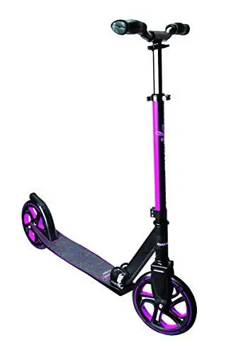 Produktbild: muuwmi Aluminium Scooter Pro – Tretroller, 215 mm, ABEC 7, für Kinder und Erwachsene, GS-geprüft, höhenverstellbar, pink