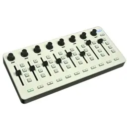 Produktbild: M-Vave SMC-Mixer – Kabelloser Bluetooth-MIDI-Controller/Mixer mit 8 Encodern, Batterie- und USB-betrieben