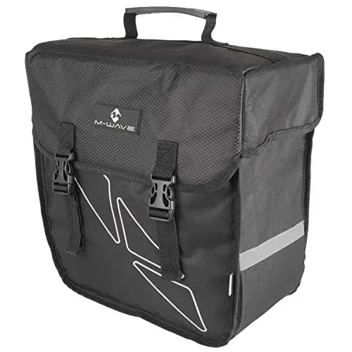 Produktbild: M-Wave Gepäckträgertasche Amsterdam Single, schwarz, 18 l