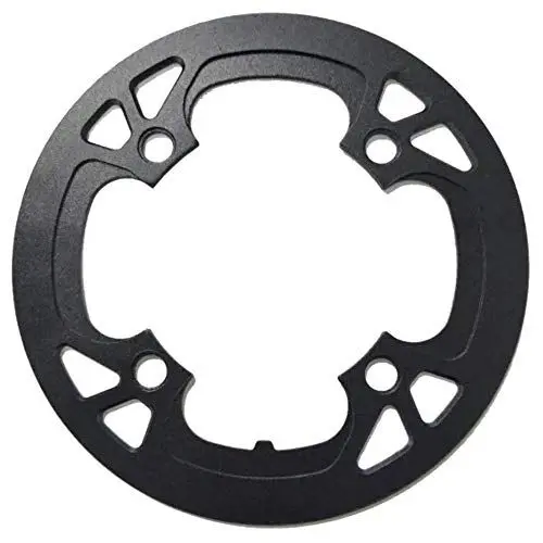 Produktbild: M-Wave Unisex-Adult PD-G-104-CNC Kettenschutz, Schwarz, für Lochkreis 104mm, für 38 Zähne