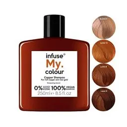 Produktbild: MY. Haircare Infuse My.Colour Pigment Infused Shampoo To Enhance Vibrancy and Tonal Longevity Of The Colour Hair, 250 Ml, Copper, 250 Milliliters