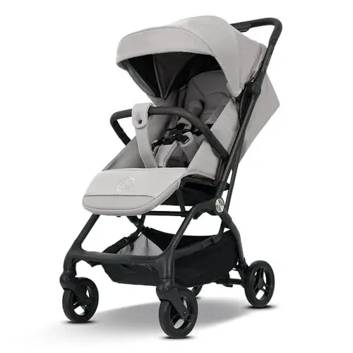 Produktbild: my junior® Buggy PICO³ | bis 22kg | Einhand AutoFold-Klappmechanismus | Ergonomische Liegeposition nach IGR e.V. | großes Sonnenverdeck UV50+ | Handgepäckmaß | 2 Belüftungsfenster - Stone Grey