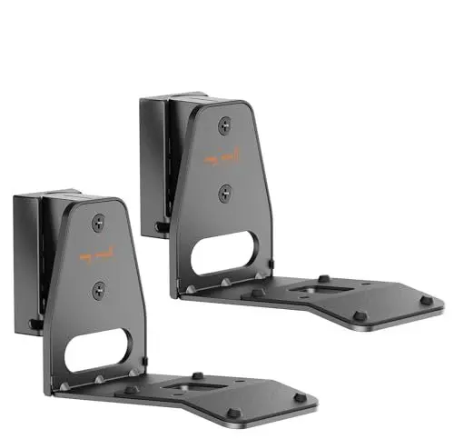 Produktbild: my wall HS41L Lautsprecher-Wandhalterung Neigbar, Drehbar Schwarz 2 St.